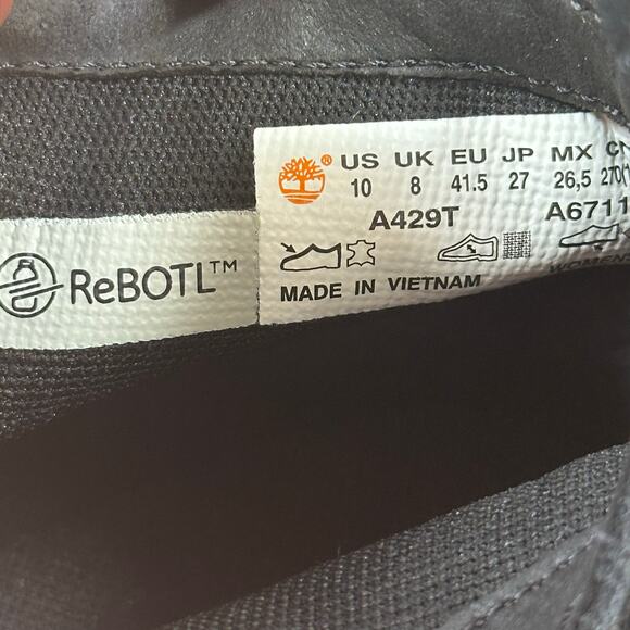 Timberland Women's Skyla Bay Pull On Black Suede Boots Size 10 - Picture 7 of 8